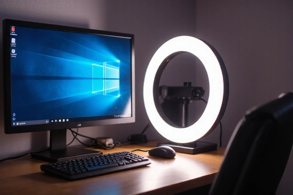 Éclairage LED pour streaming