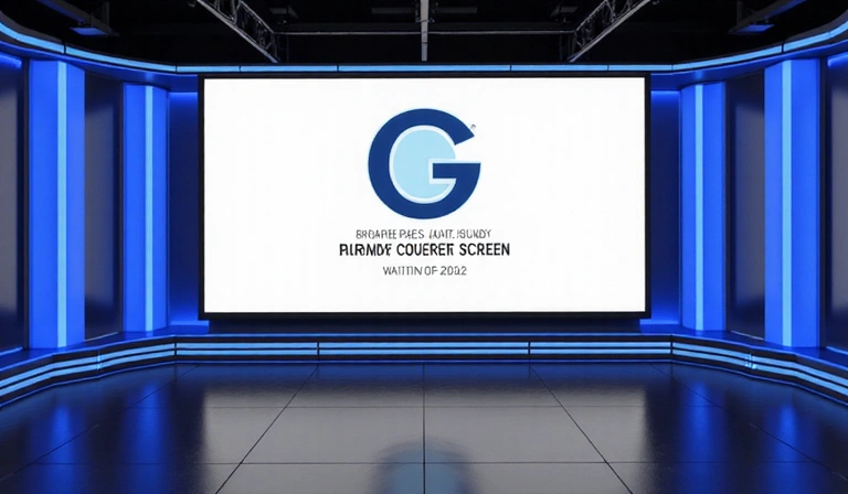 Scène OBS pour un événement spécial ou un écran d'attente, avec un logo et des informations clés.