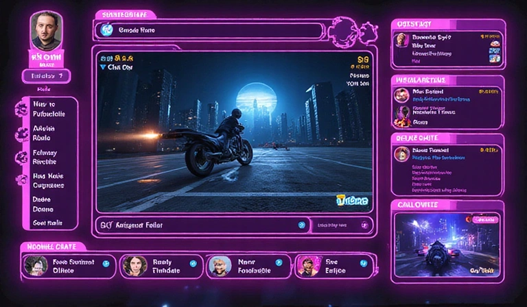 Overlay Twitch personnalisé avec des éléments graphiques