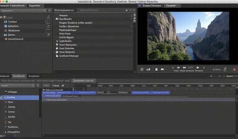 Capture d'écran de l'interface OBS Studio configurée